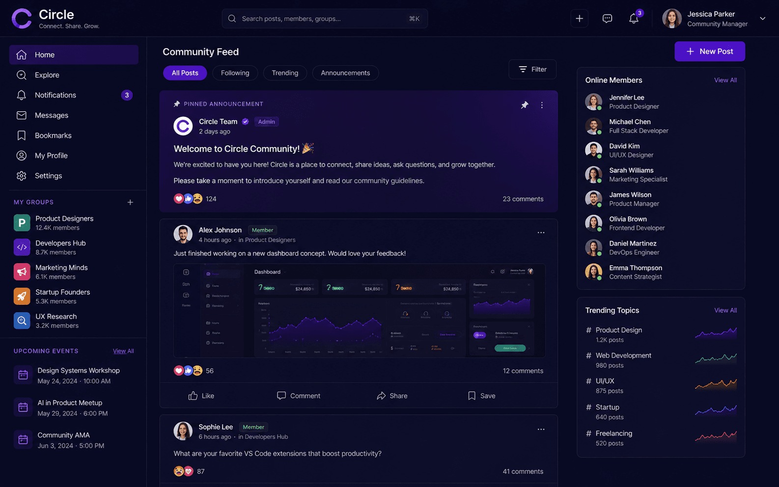 Circle — Community Platform